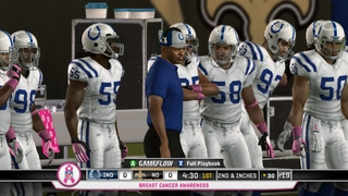 Illustration for article titled Madden NFL 11 Breast Cancer Awareness